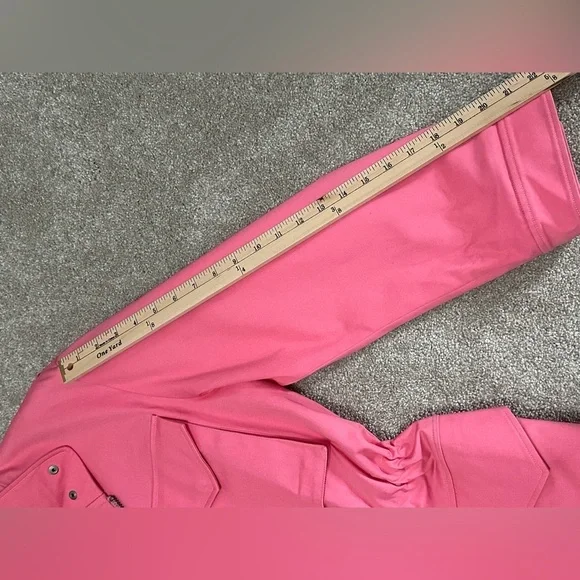 Alice & Olivia Pink Cargo Jacket - Sample Sale - NWOT - size Medium - Barbiecore - Picture 7 of 12
